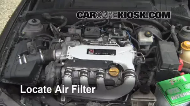 2000 Saturn LS2 3.0L V6 Filtro de aire (motor) Cambio